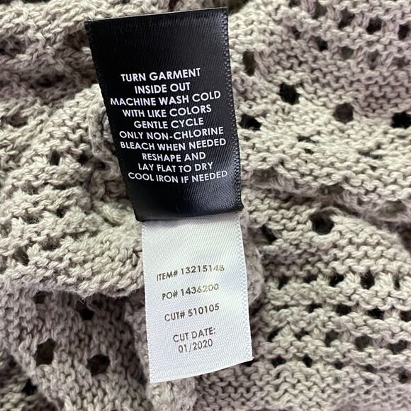 Torrid Pointelle Cardigan Open Knit Front Duster Longline Sweater Womens Size 4X - Picture 9 of 11